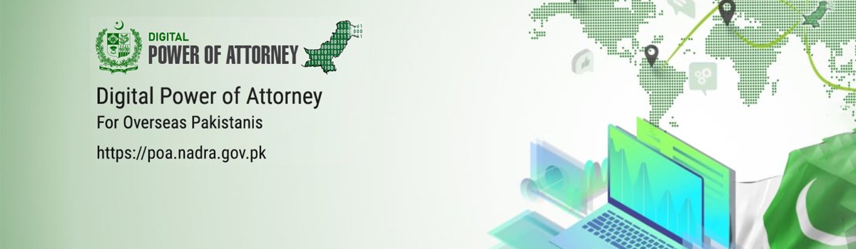 Online Power of Attorney for Overseas Pakistanis - NADRA POA Portal